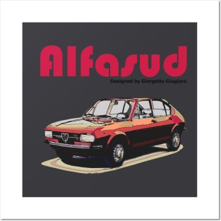 Alfasud by Giorgetto Giugiaro Posters and Art